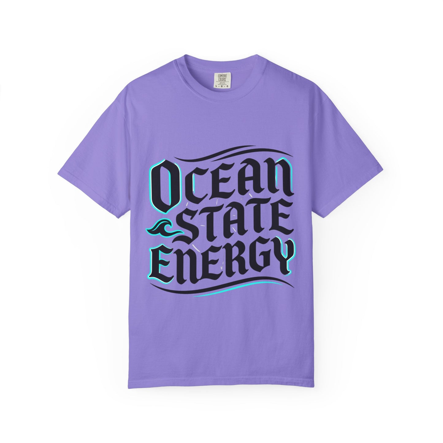 Ocean State Energy T-Shirt — Nautical Script Graphic Tee