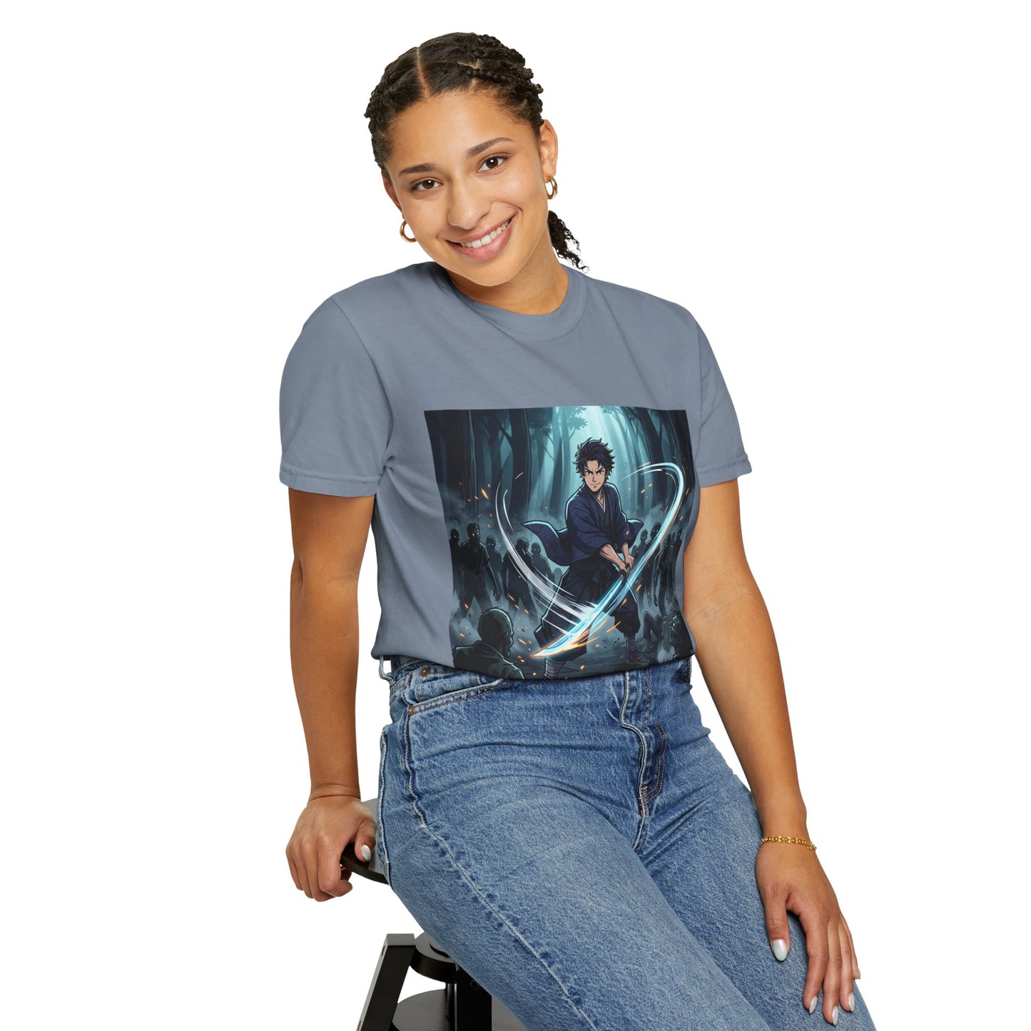 Mage Battlemage T‑Shirt — Fantasy Wizard Magic Sword Illustration Tee