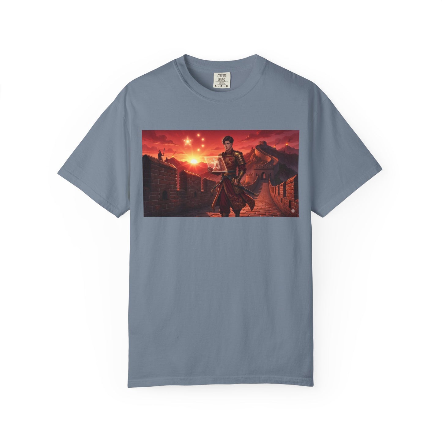 Scout Regiment Sunset T-Shirt — Anime Military Wall Scene