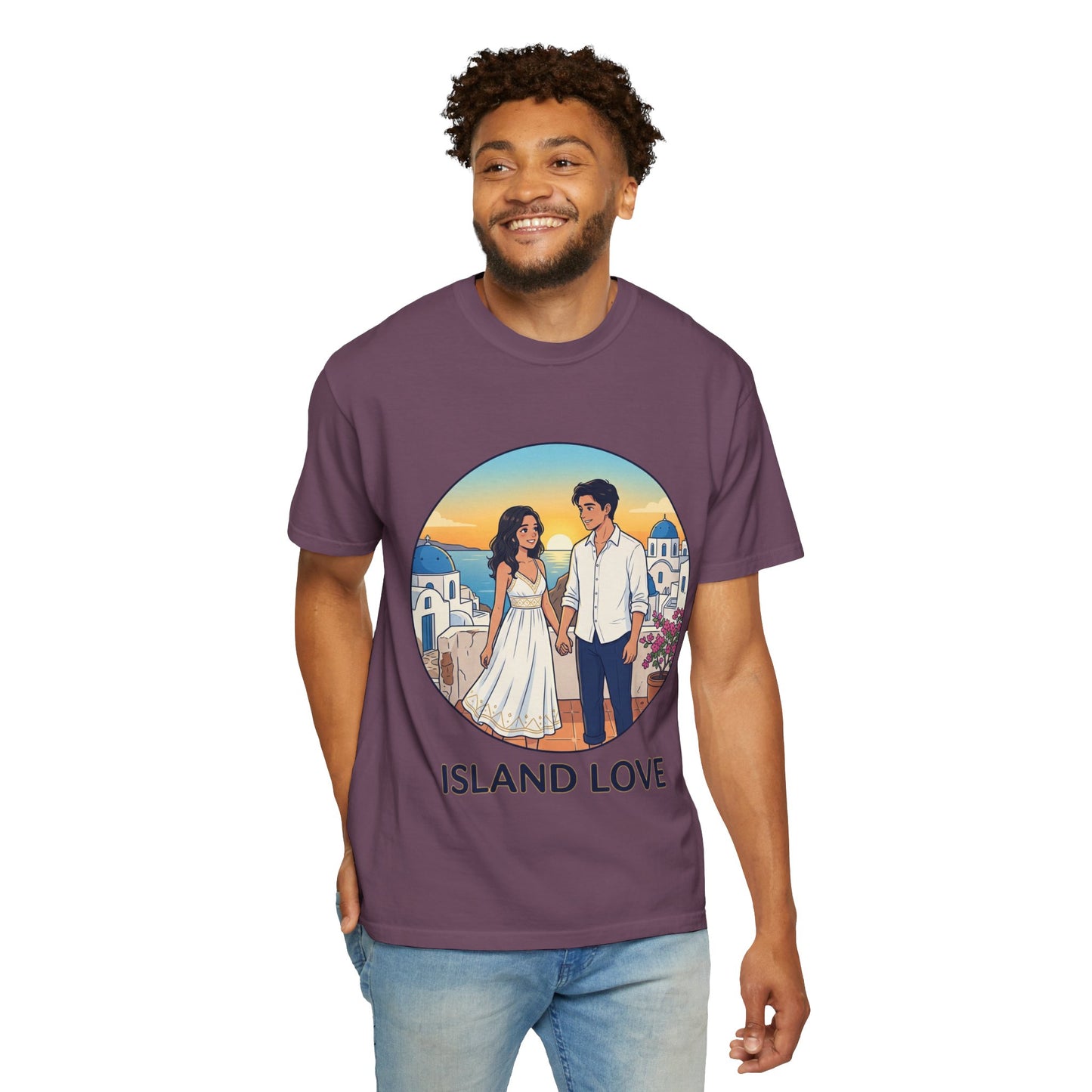 Island Love T-Shirt — Romantic Couples Vacation Tee