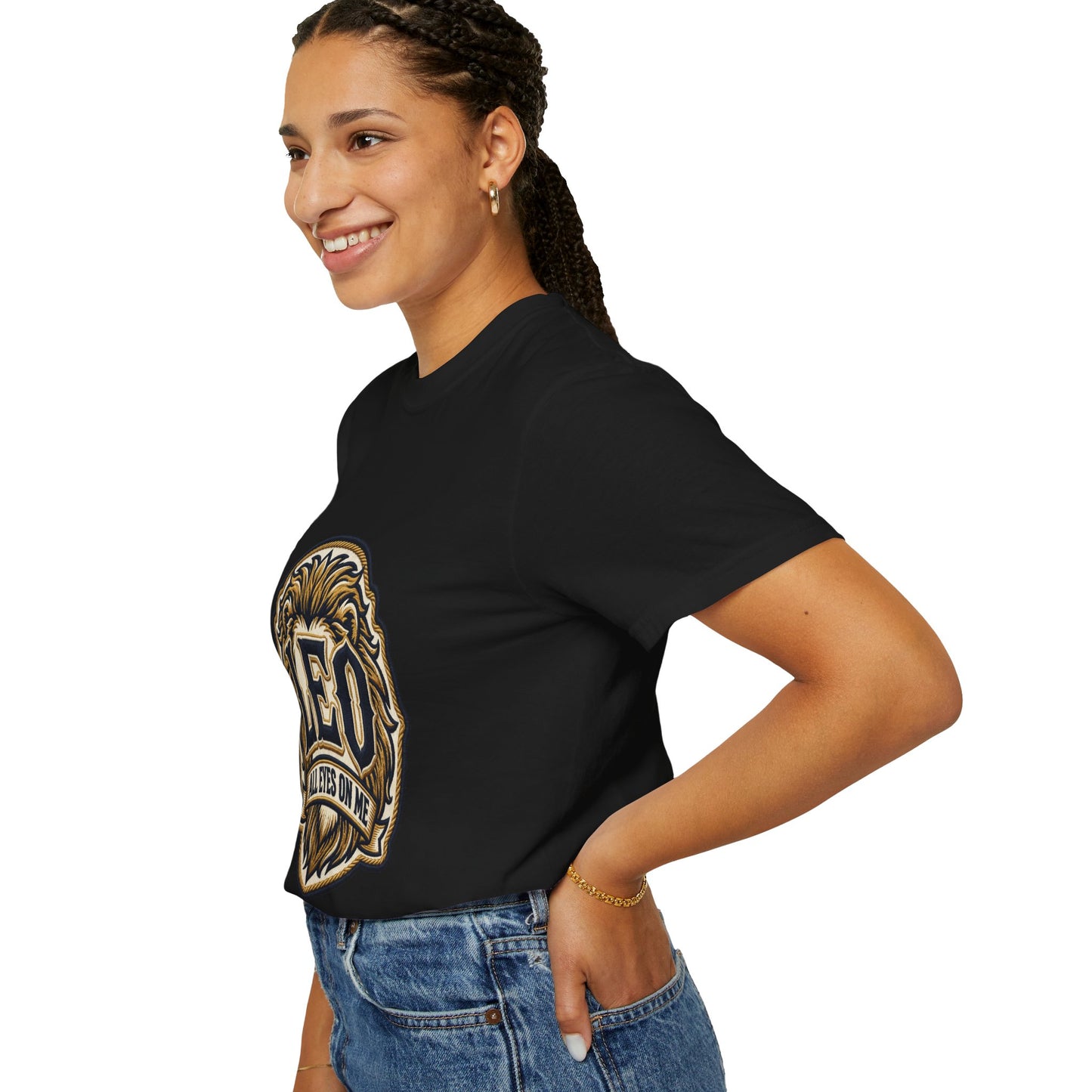 Leo 'All Eyes On Me' Zodiac T-Shirt — Bold Lion Astrology Tee