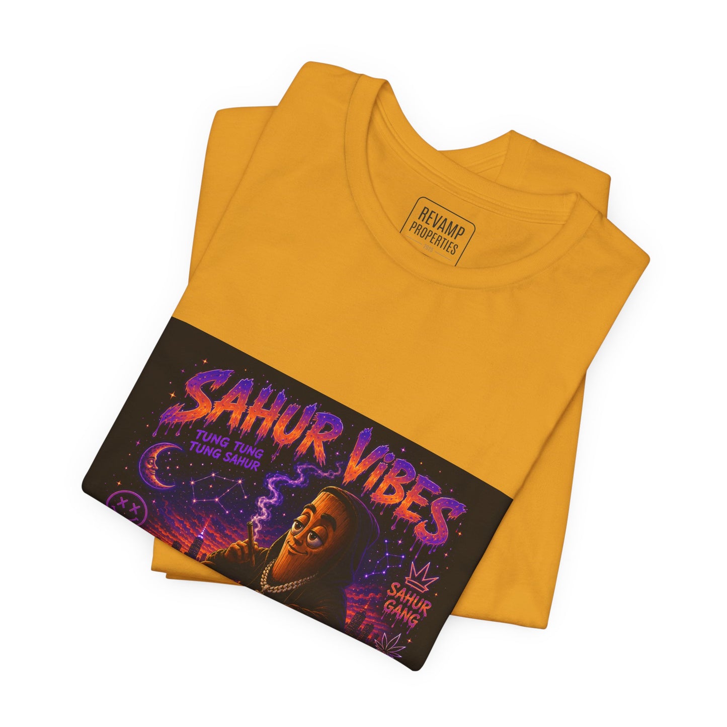 Tung Tung Tung Sahur SOLO Night Smoke DOLO Tee — Urban Chill Cartoon Design