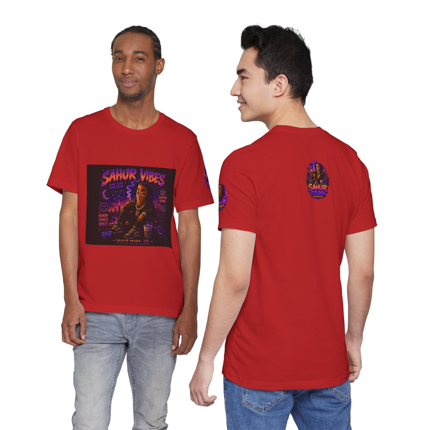 Tung Tung Tung Sahur SOLO Night Smoke DOLO Tee — Urban Chill Cartoon Design