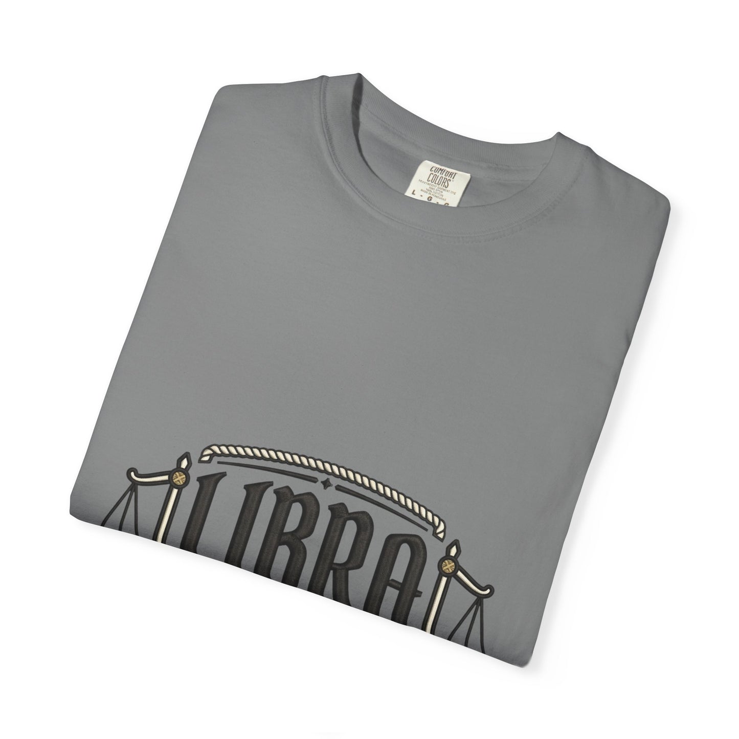 Libra Zodiac T-Shirt — "Balance Everything" Scales Design