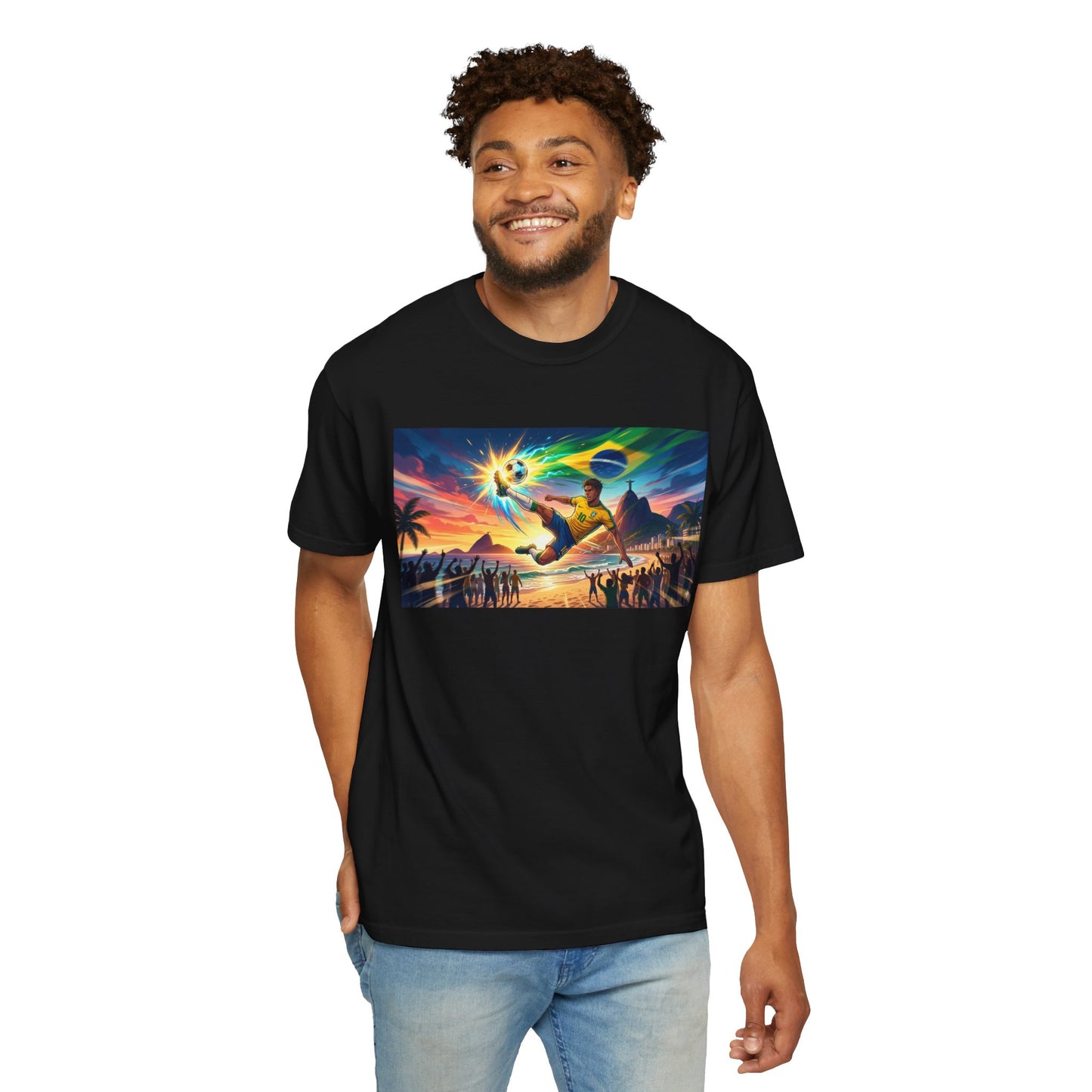 Brazil — Energy + Football Graphic T-Shirt