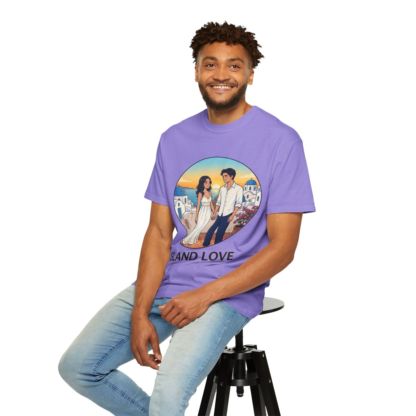 Island Love T-Shirt — Romantic Couples Vacation Tee