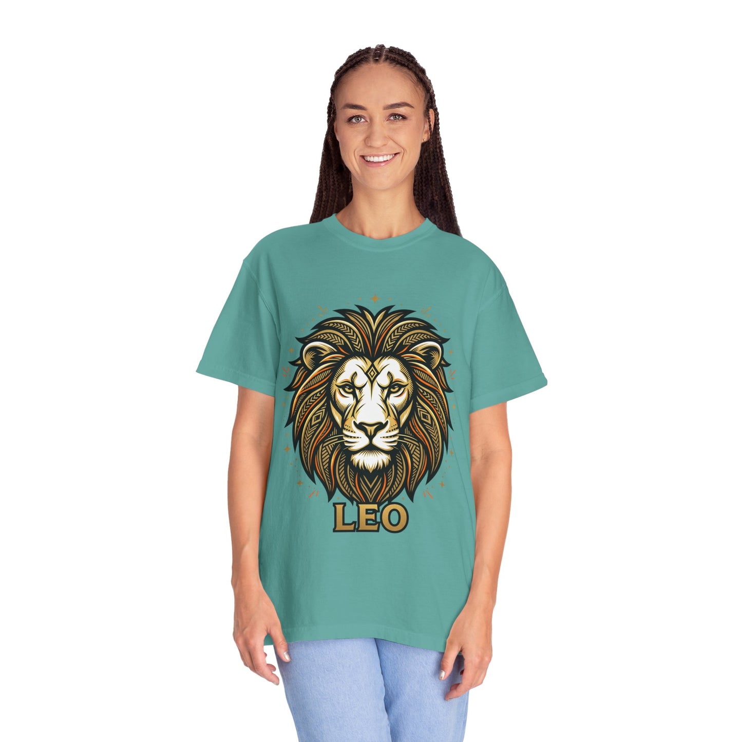Leo Zodiac Lion T-Shirt — Bold Astrology Graphic Tee
