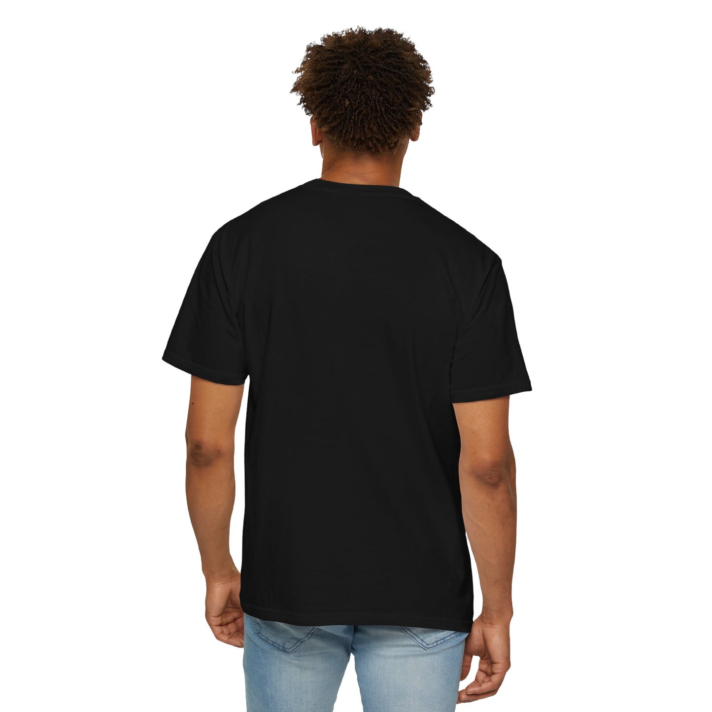 Paris Night Drive T-Shirt — Sports Car in Rainy Cityscape