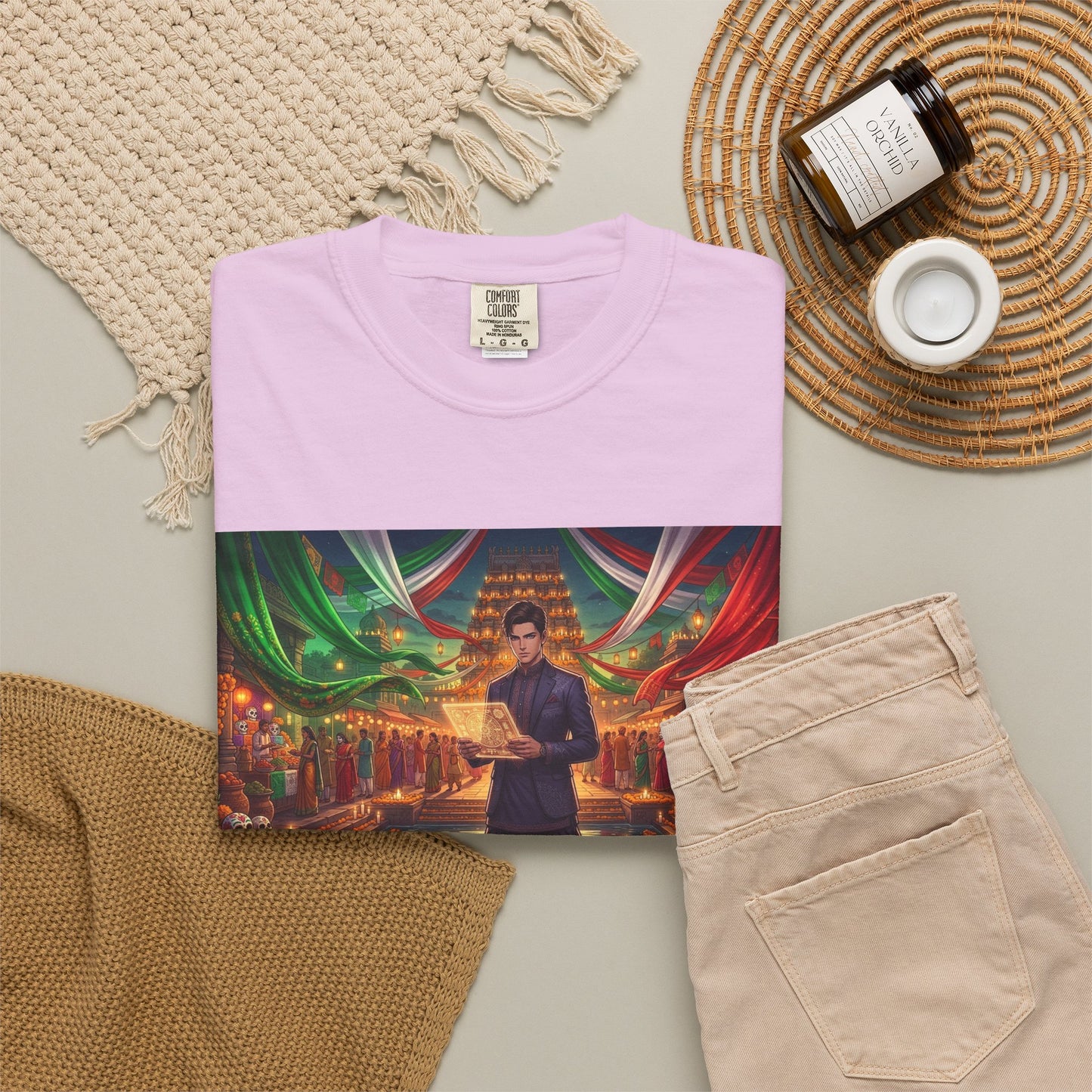 Mexican Festival Night T-Shirt — Cinematic Streets Graphic Tee