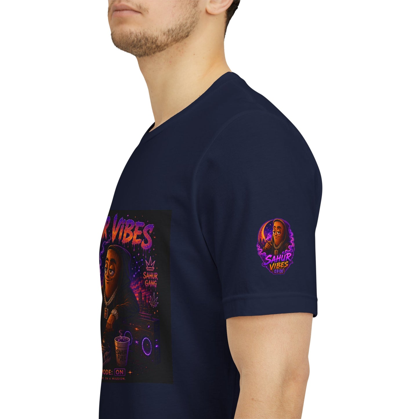 Tung Tung Tung Sahur SOLO Night Smoke DOLO Tee — Urban Chill Cartoon Design