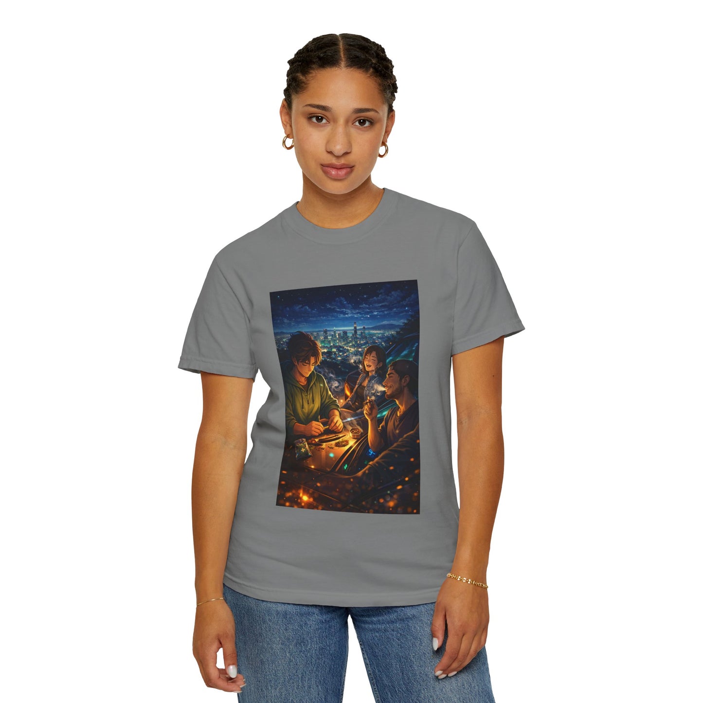 ROAD TRIP SMOKE SESSION-Unisex Garment-Dyed T-shirt