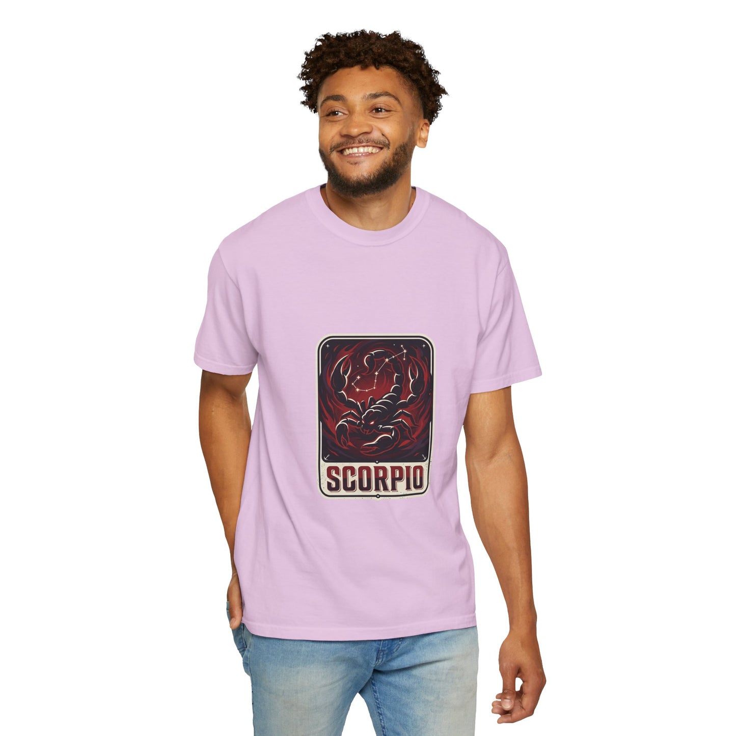 Scorpio Zodiac T-Shirt — Bold Red Scorpion Astrological Tee