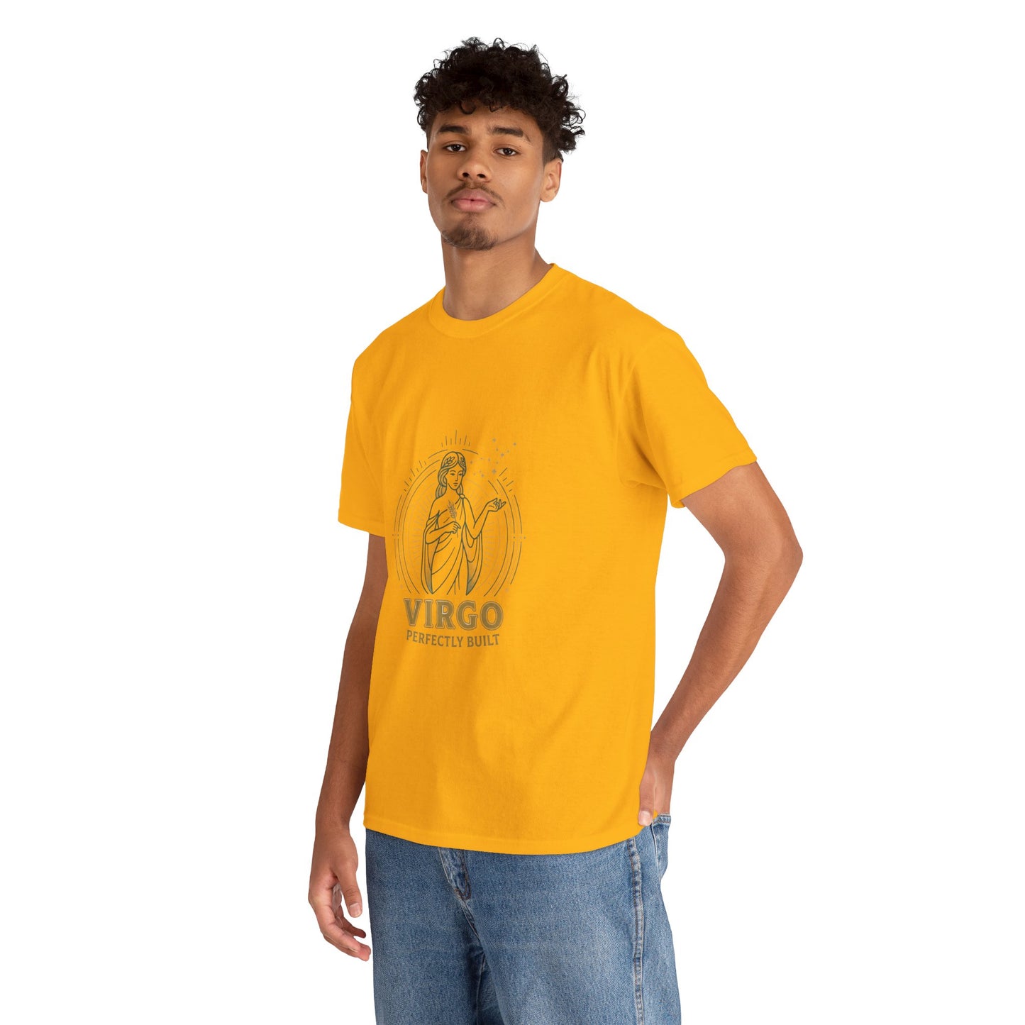 Virgo 'Perfectly Built' Zodiac T-Shirt — Astrology Graphic Tee