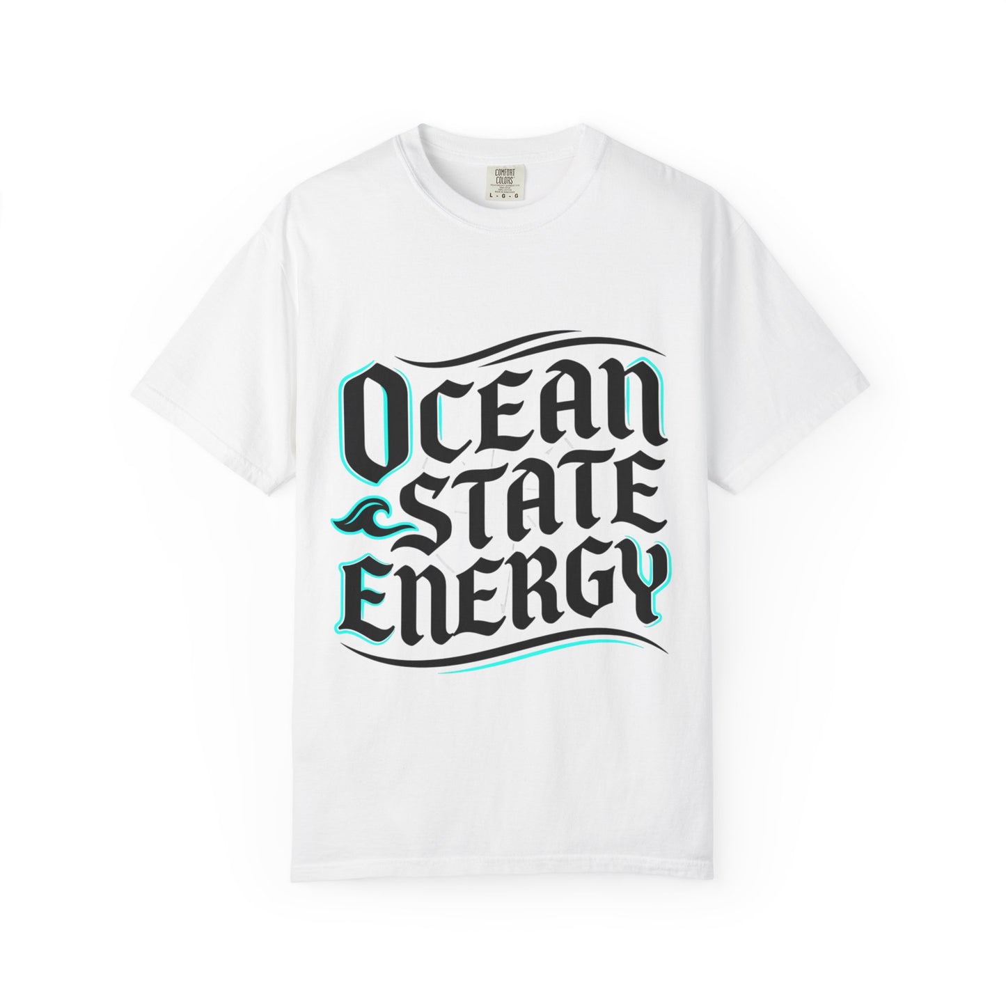 Ocean State Energy T-Shirt — Nautical Script Graphic Tee