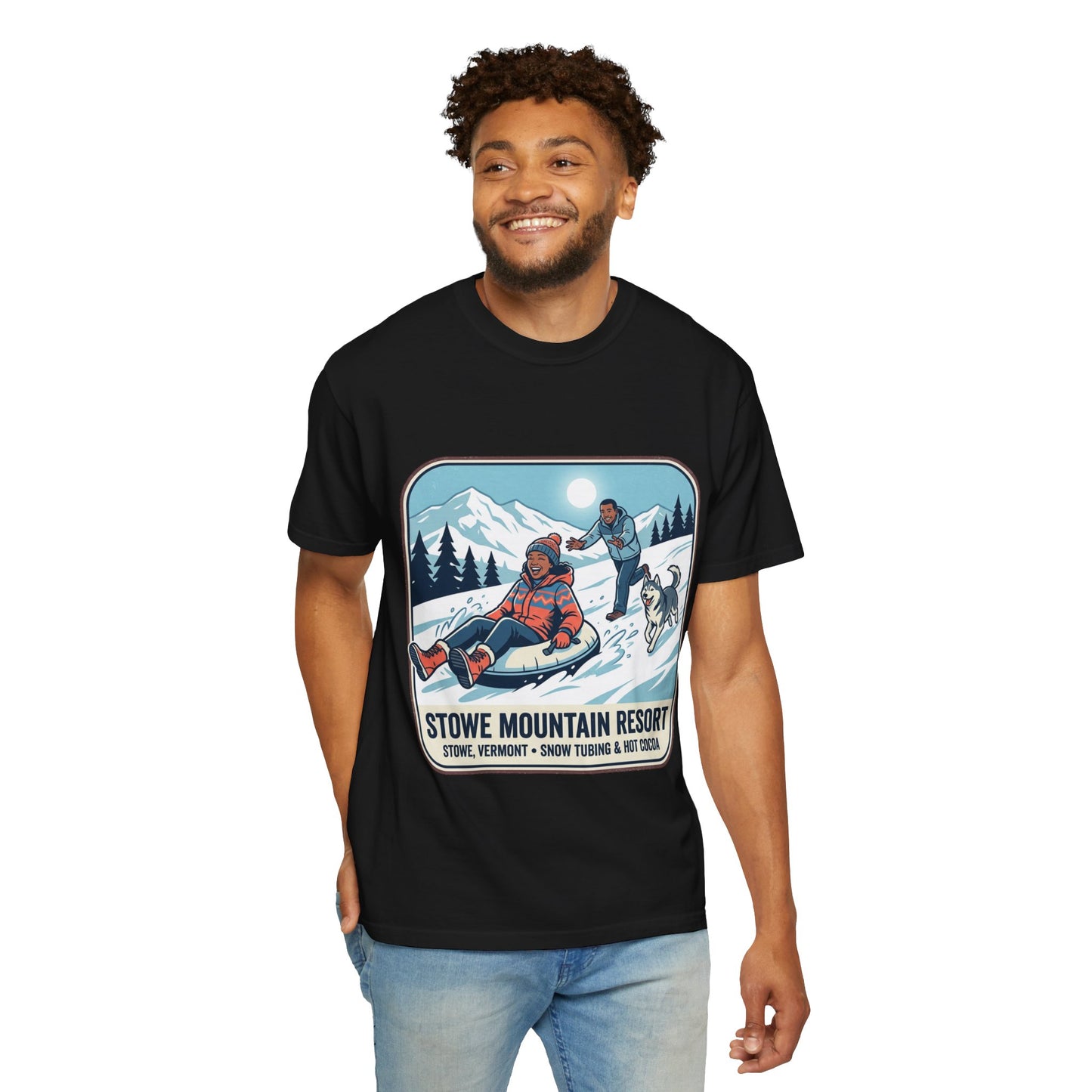 Stowe Mountain Resort Snow Tubing T-Shirt
