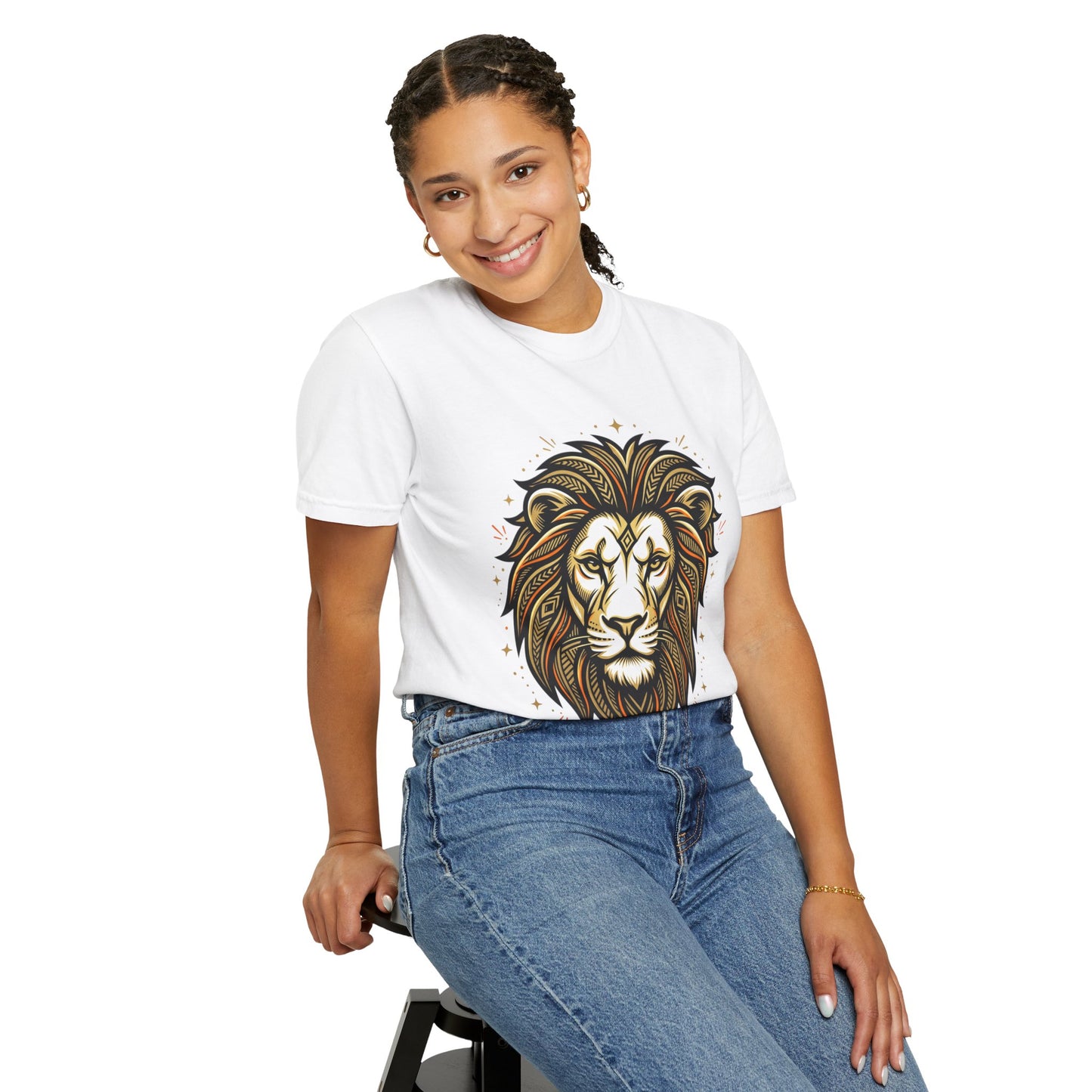 Leo Zodiac Lion T-Shirt — Bold Astrology Graphic Tee
