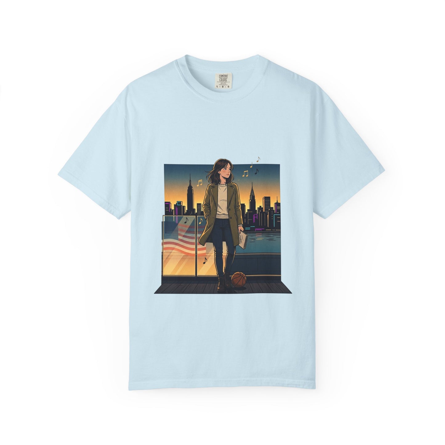 GLOBAL ENERGY: HER CITY, HER STORY— City Sunset Graphic T-Shirt