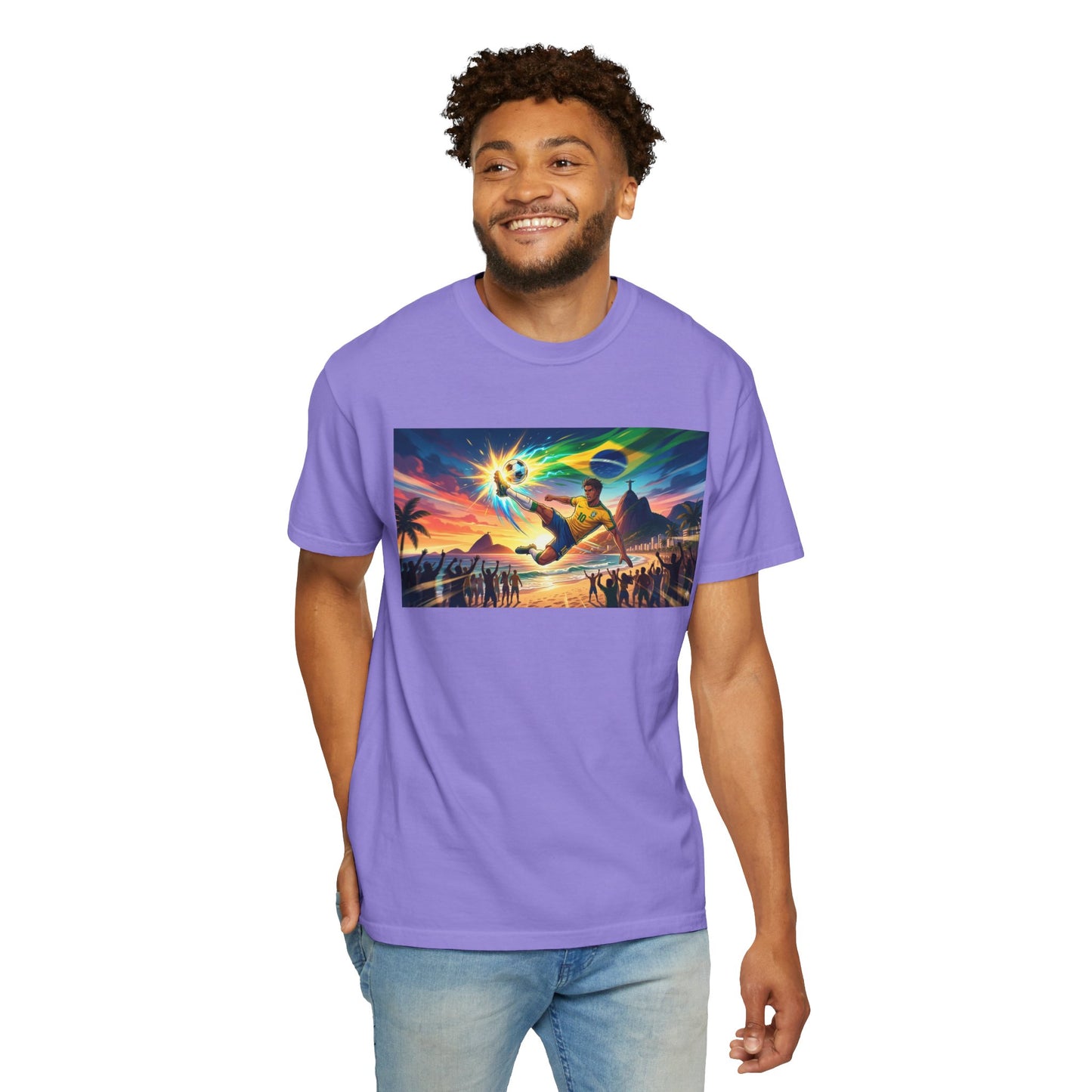 Brazil — Energy + Football Graphic T-Shirt