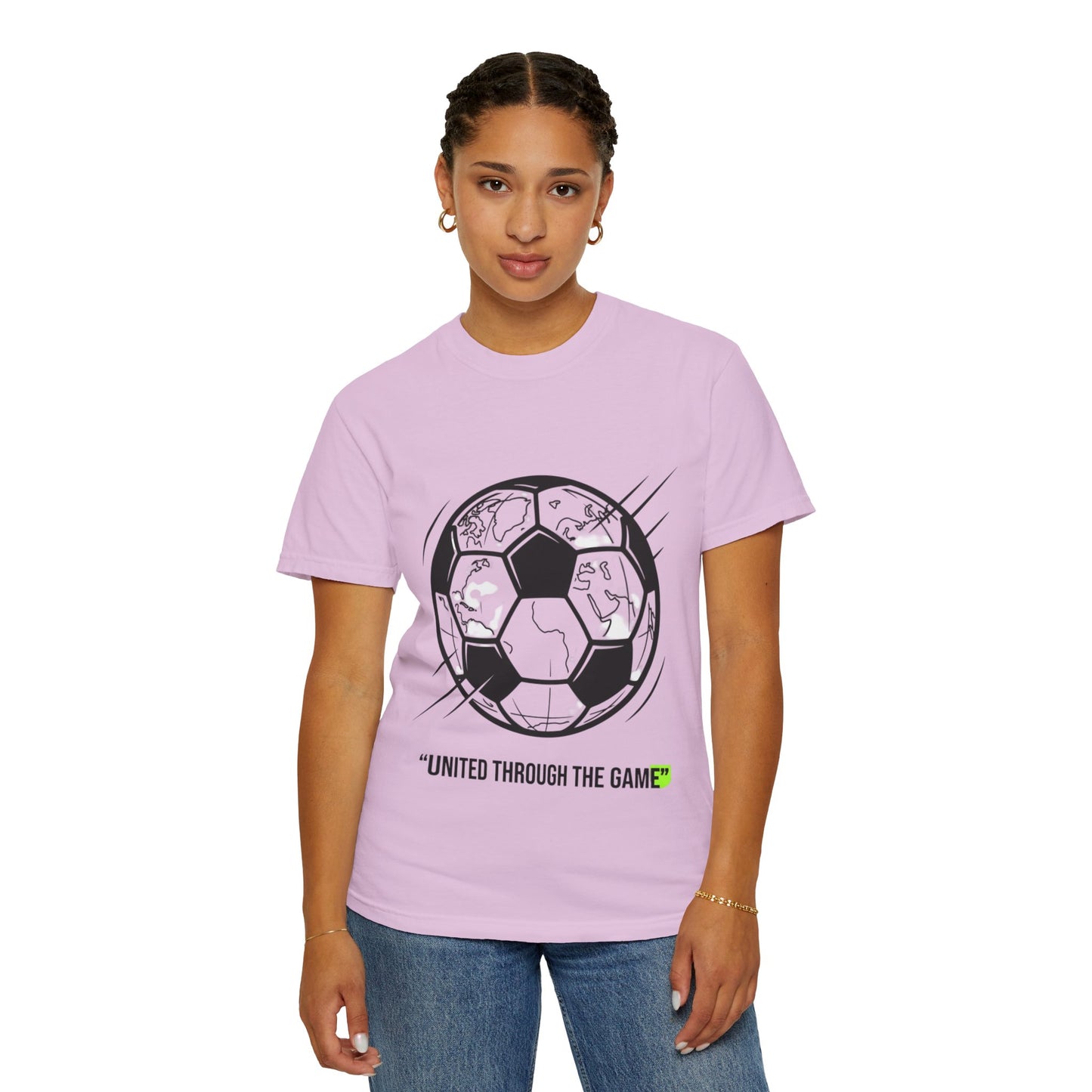 Soccer Unity T-Shirt — "United Through the Game" Graphic Tee