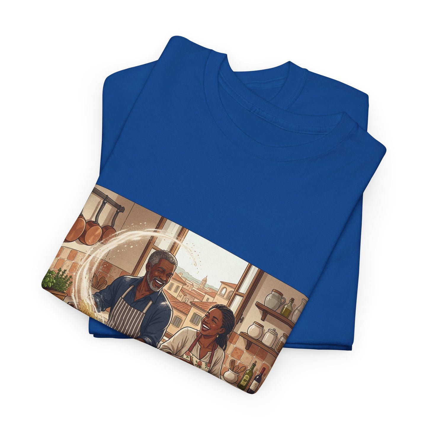 T-Shirt — 'Cooking Disaster — Rome' Illustrated Cooking Tee