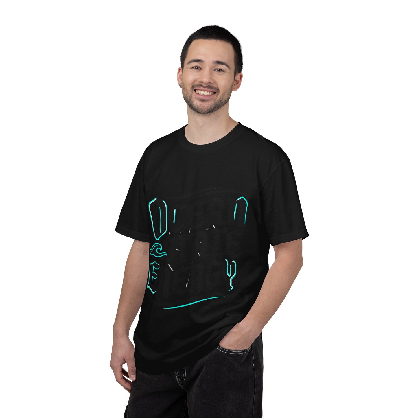 Ocean State Energy T-Shirt — Nautical Script Graphic Tee