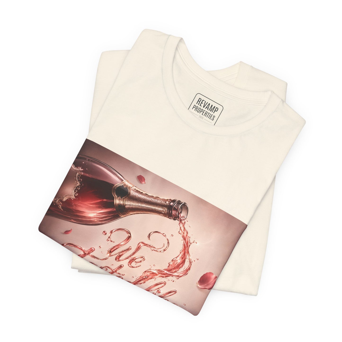 We Tasted Like Bad Decisions T shirt - Pink Champagne Pleasure Graphic Tee