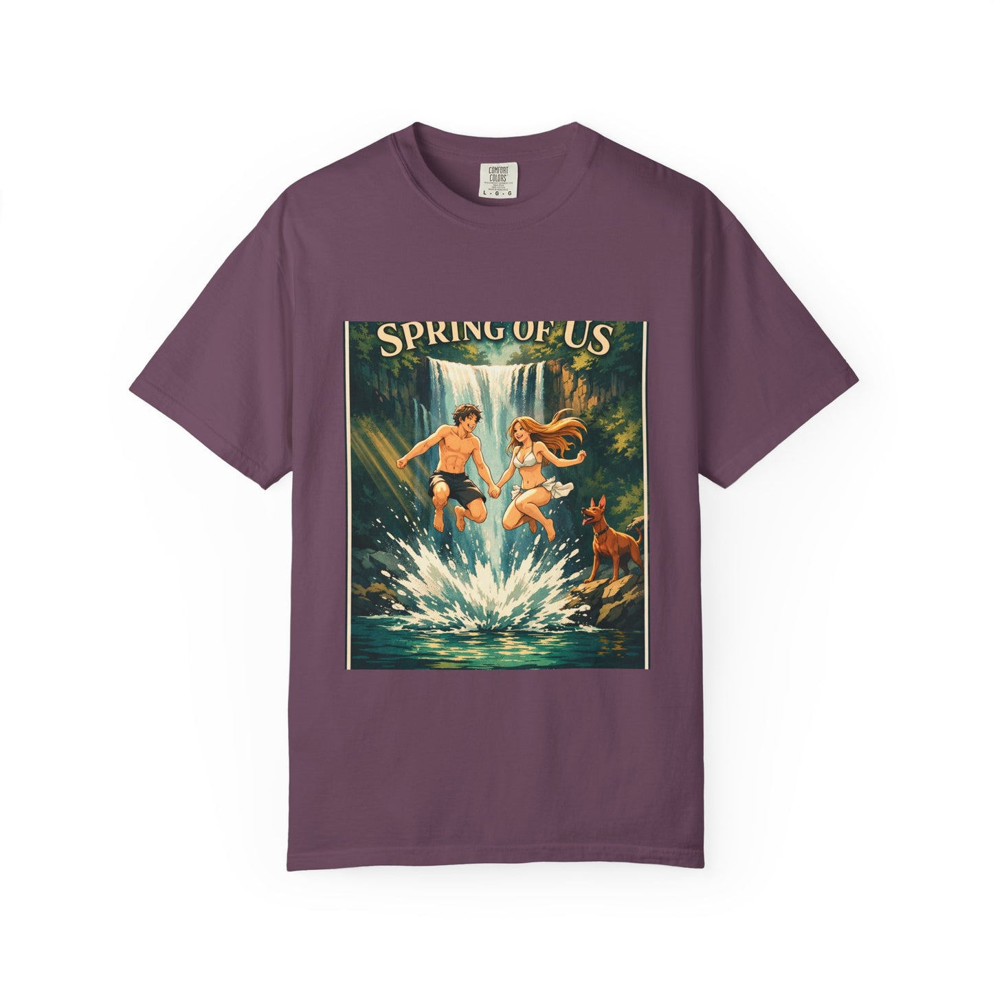 Vintage 'Spring of Us' Waterfall Graphic T-Shirt