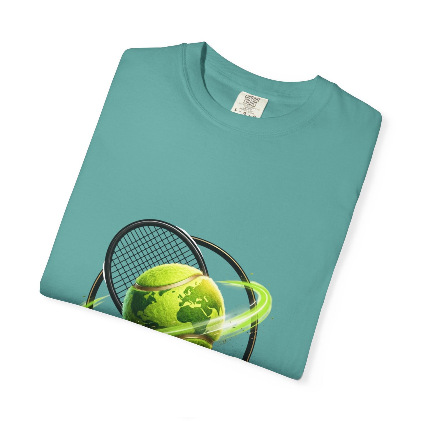 Tennis Globe T‑Shirt — "United Through the Game" Sports Tee
