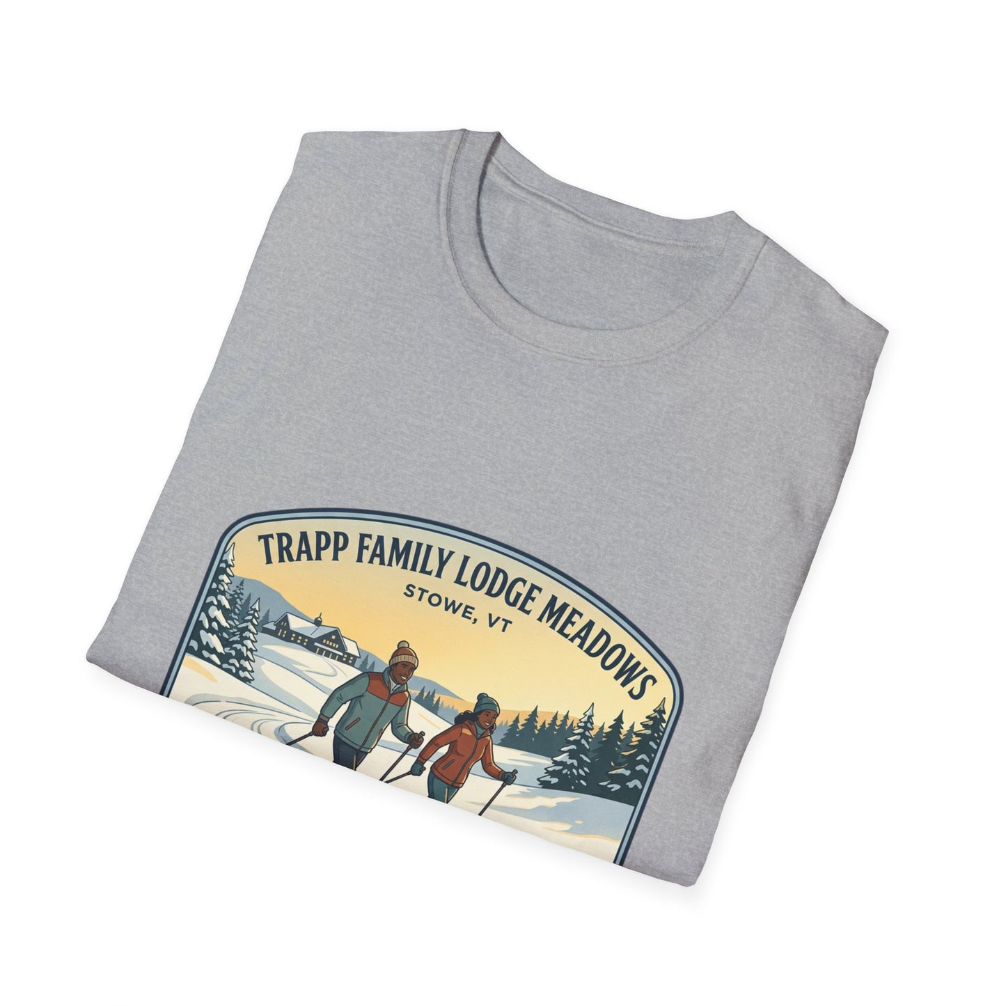 Trapp Family Lodge Meadows Skiing T-Shirt