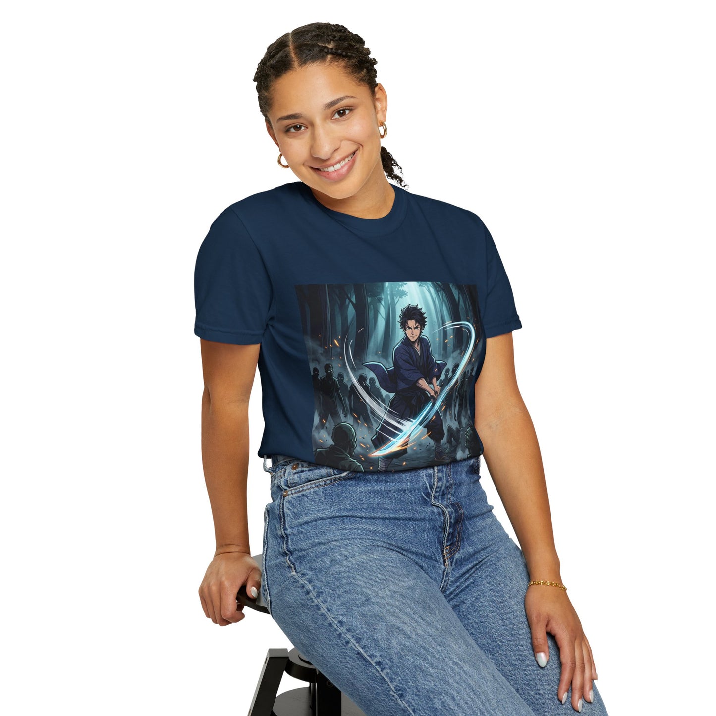 Mage Battlemage T‑Shirt — Fantasy Wizard Magic Sword Illustration Tee