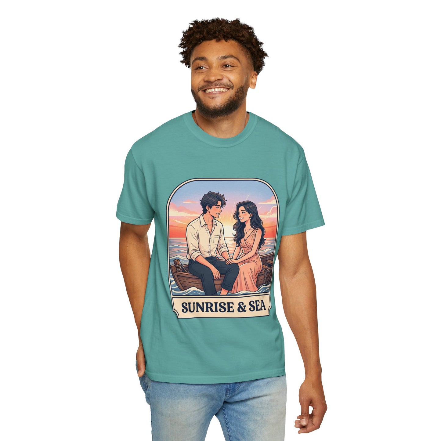 Sunrise & Sea Romantic Beach T-Shirt