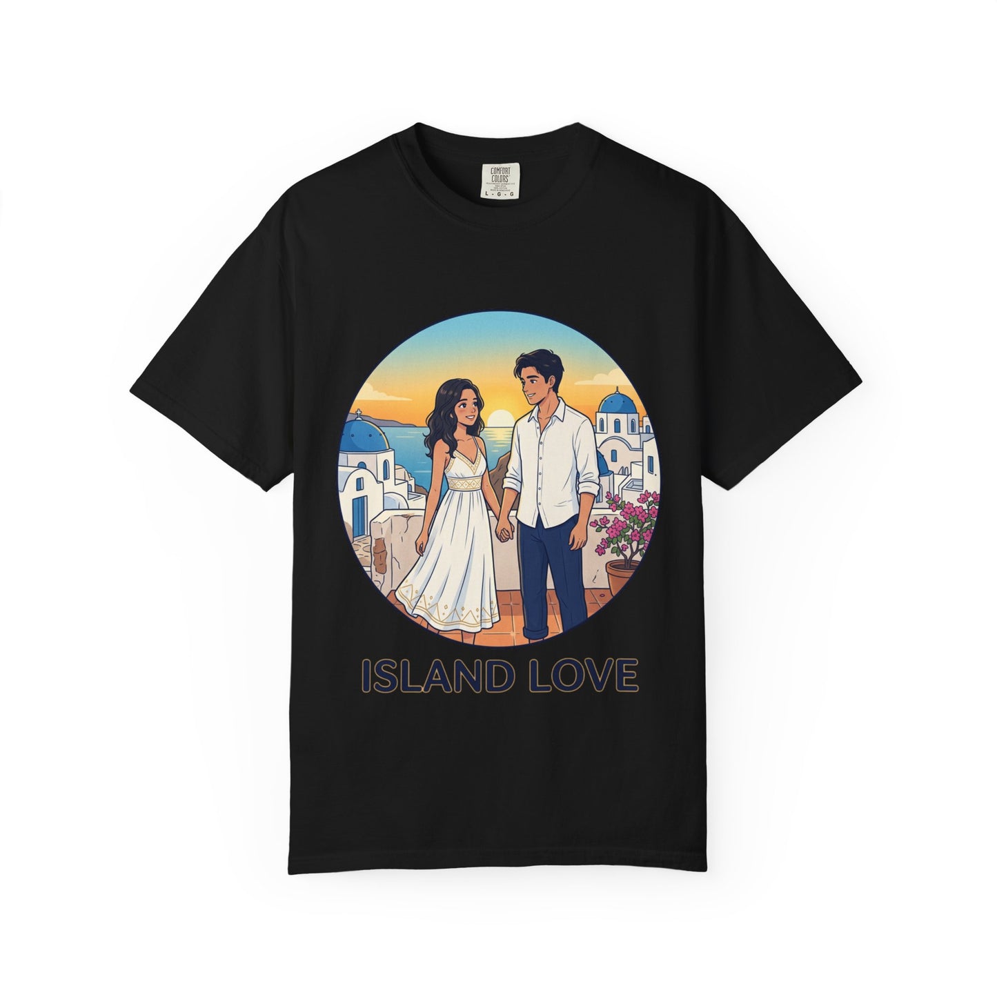 Island Love T-Shirt — Romantic Couples Vacation Tee