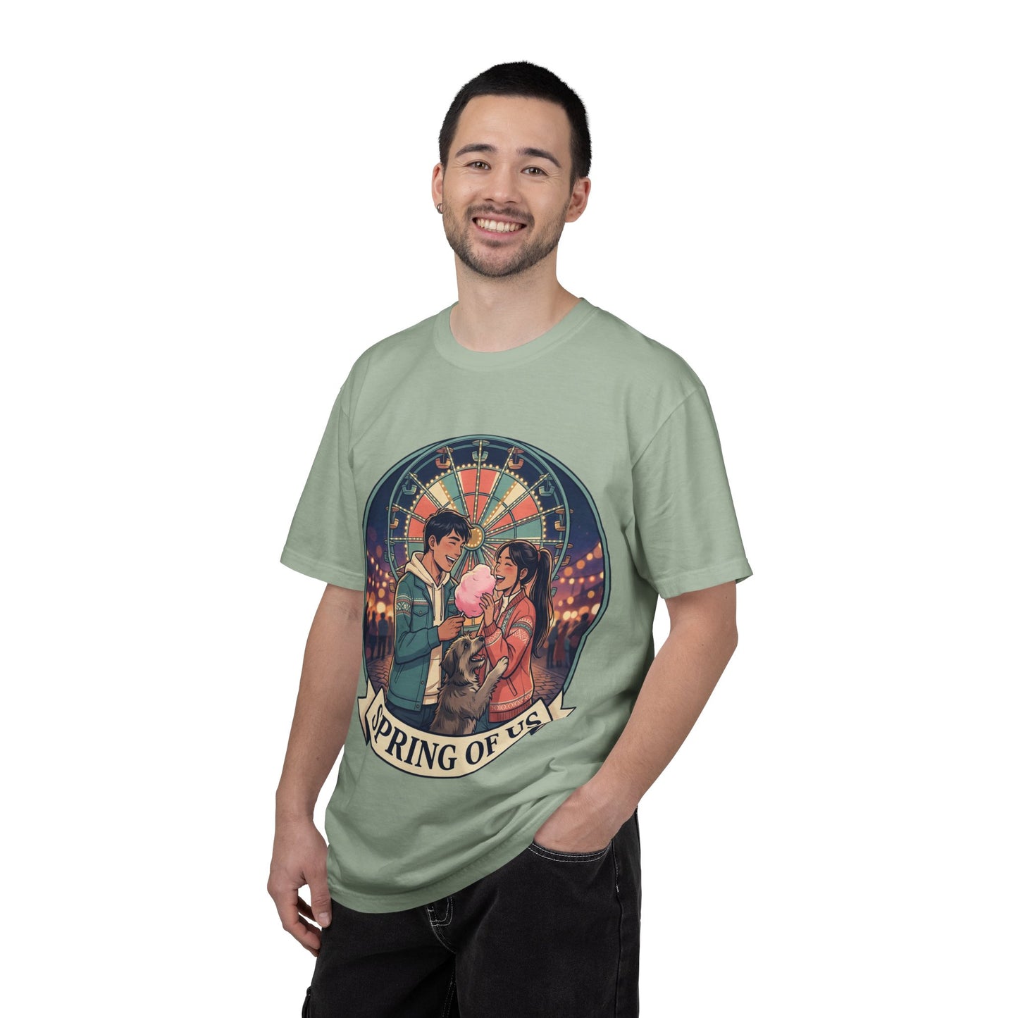 Spring of Us T-Shirt — Romantic Carnival Graphic Tee