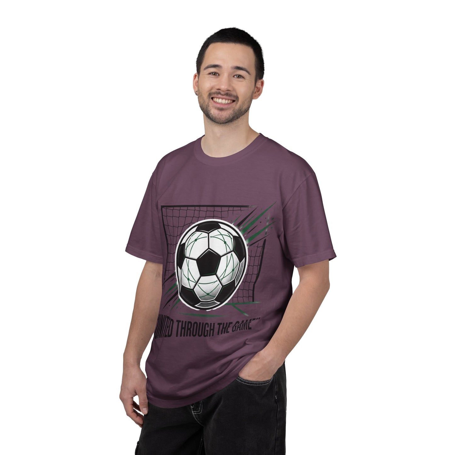 Soccer Graphic T-Shirt — "United Through The Game"