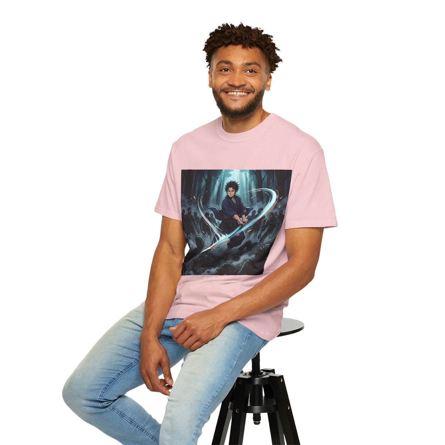 Mage Battlemage T‑Shirt — Fantasy Wizard Magic Sword Illustration Tee