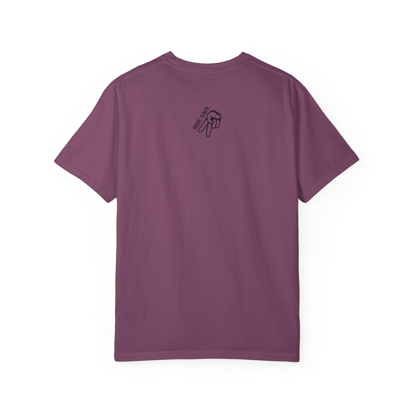 Motorcycle Sunset T-Shirt — Two Bikes Riding Into the Horizon