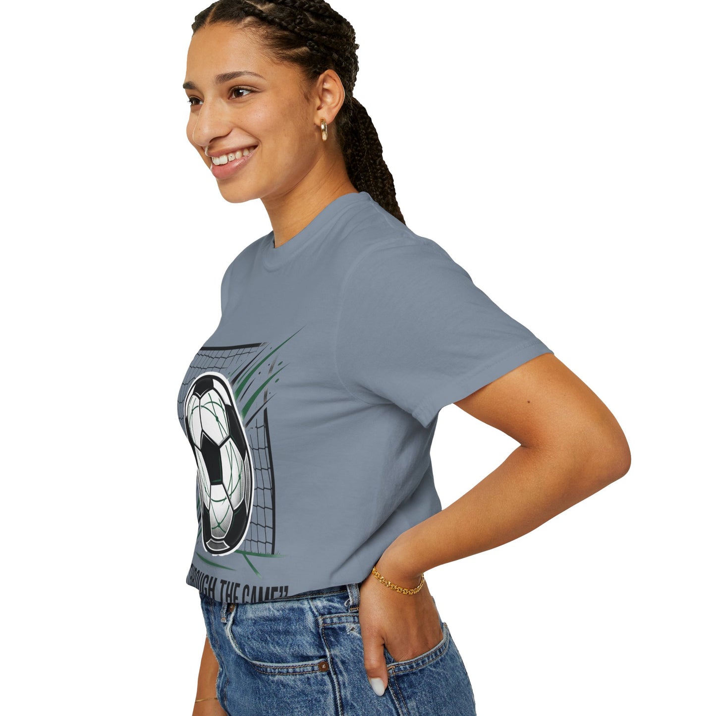 Soccer Graphic T-Shirt — "United Through The Game"