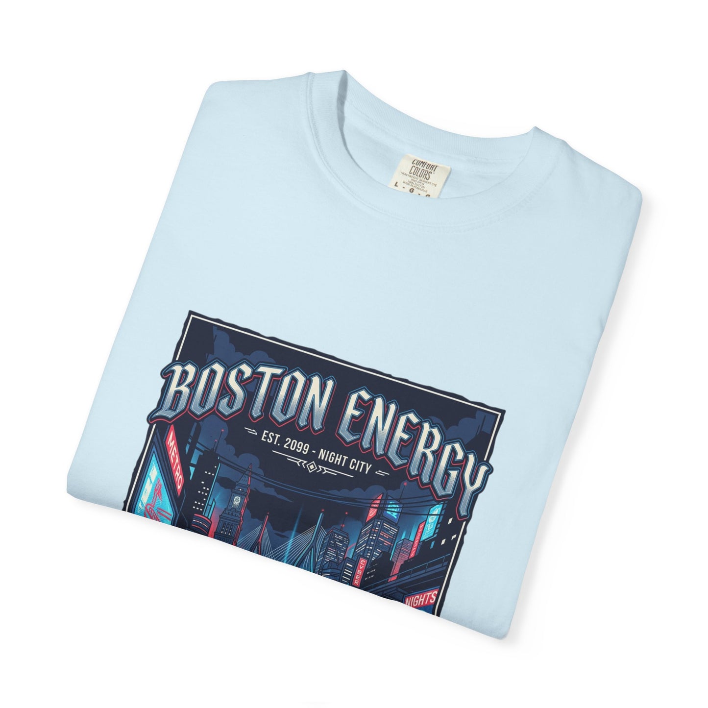 Boston Energy Graphic T-Shirt — Neon City Streetwear