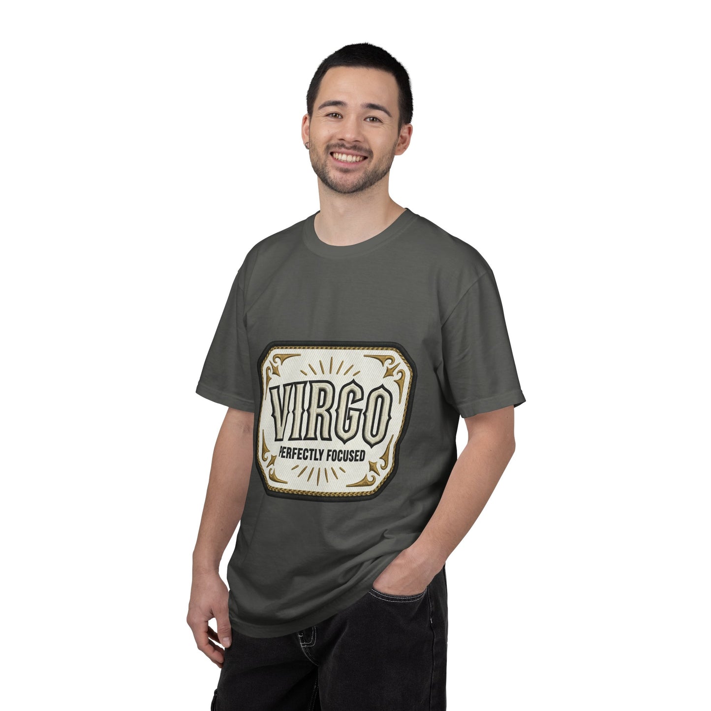 Virgo "Perfectly Focused" Zodiac T-Shirt — Vintage Astrology Tee