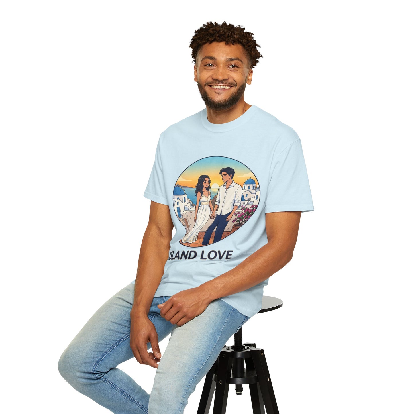 Island Love T-Shirt — Romantic Couples Vacation Tee