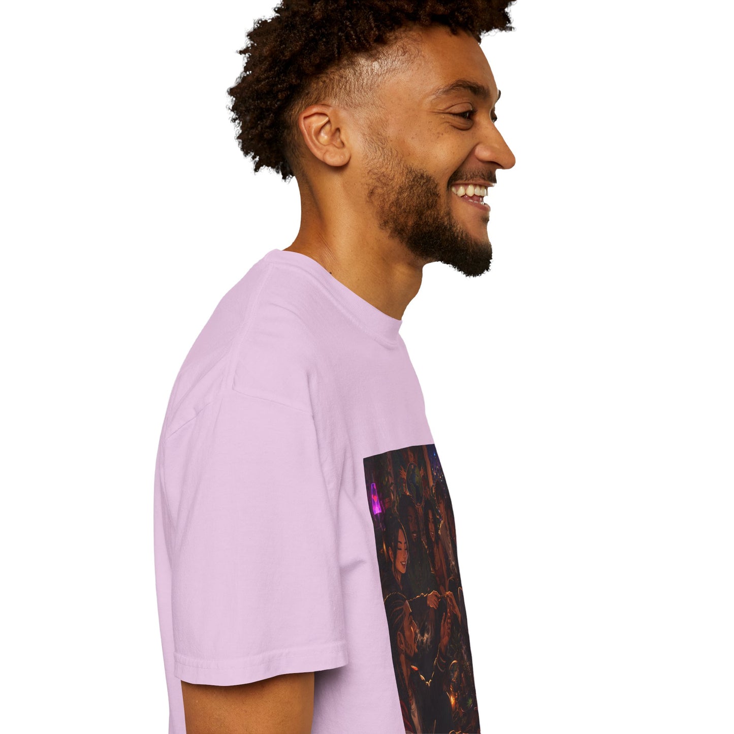OUR MEMORIES - Vintage Night Party Scene T-Shirt