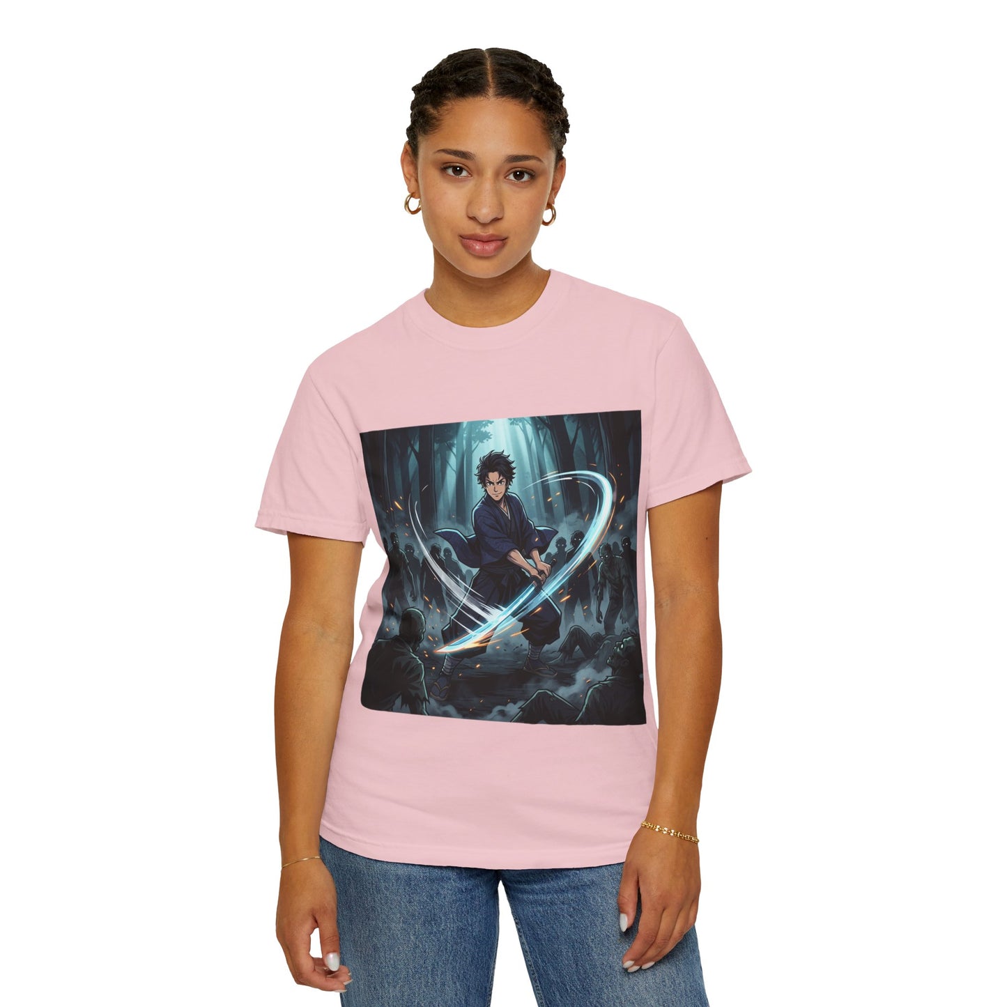 Mage Battlemage T‑Shirt — Fantasy Wizard Magic Sword Illustration Tee
