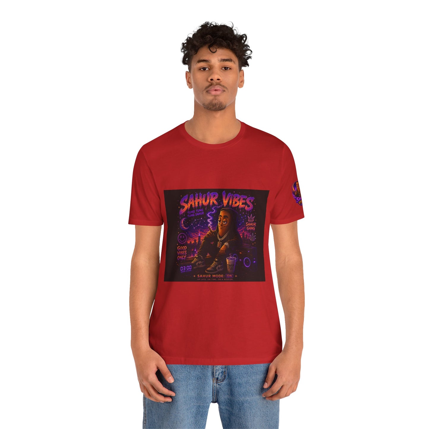 Tung Tung Tung Sahur SOLO Night Smoke DOLO Tee — Urban Chill Cartoon Design