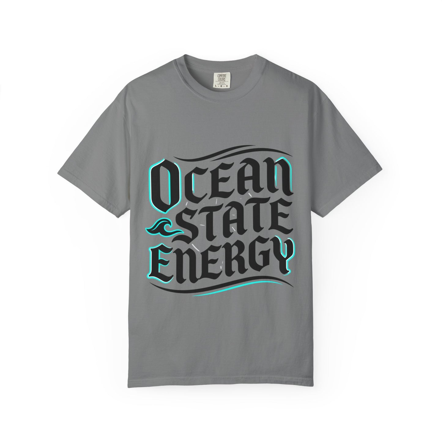 Ocean State Energy T-Shirt — Nautical Script Graphic Tee