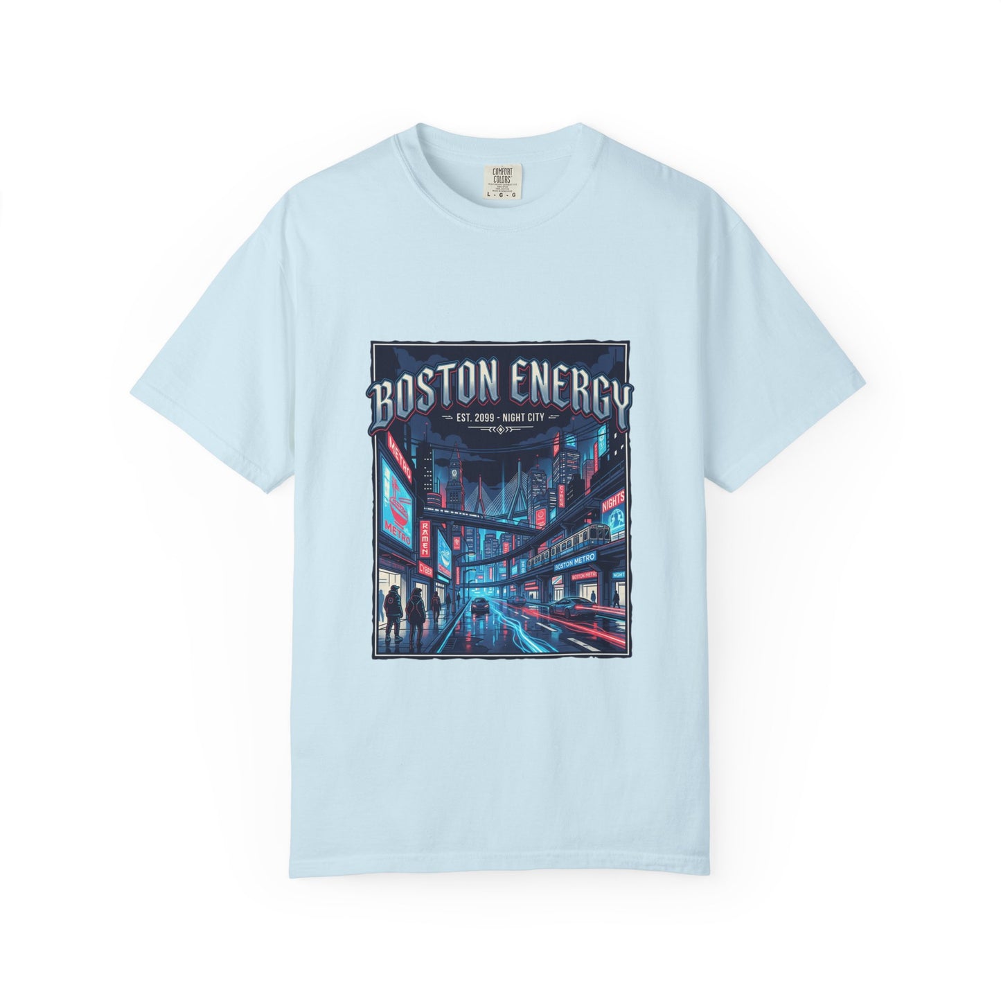 Boston Energy Graphic T-Shirt — Neon City Streetwear