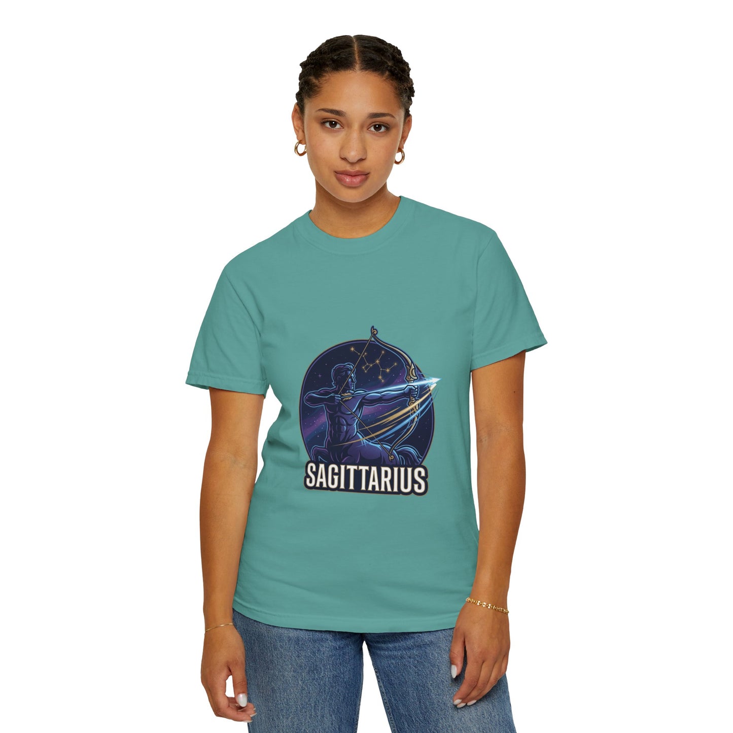 Sagittarius Archer Zodiac T‑Shirt — Astrology Constellation Graphic Tee