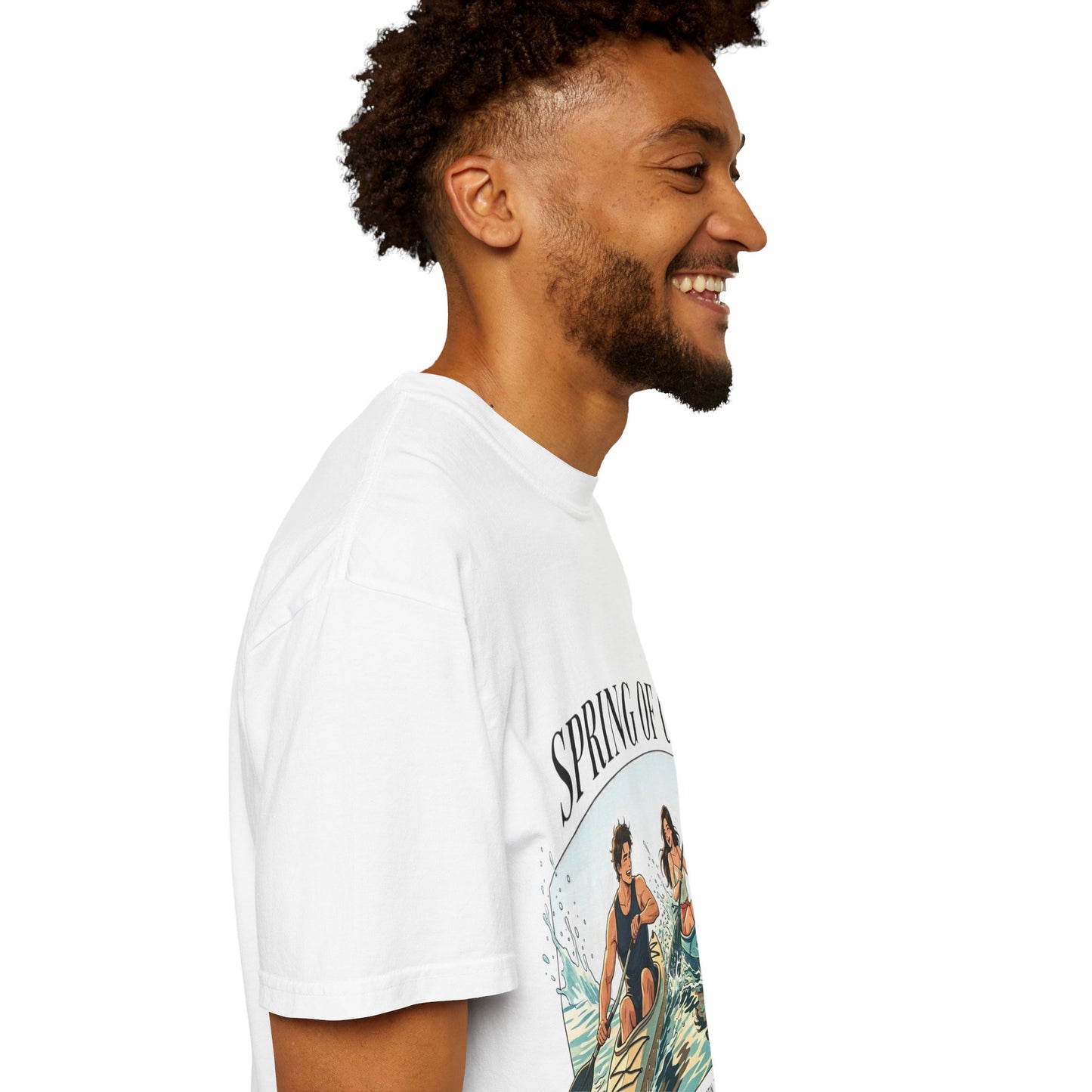 Spring of Us Kayaking T-Shirt — Retro Outdoor Adventure Tee