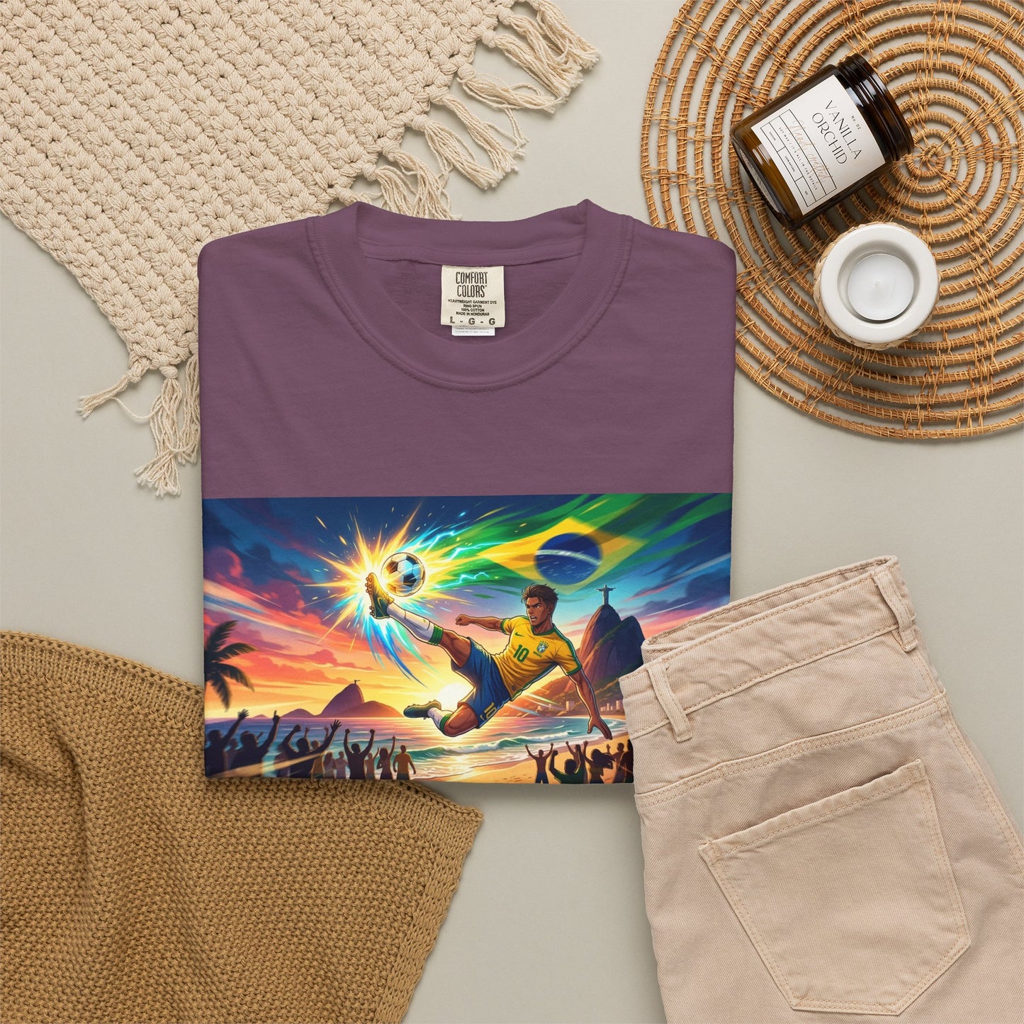 Brazil — Energy + Football Graphic T-Shirt
