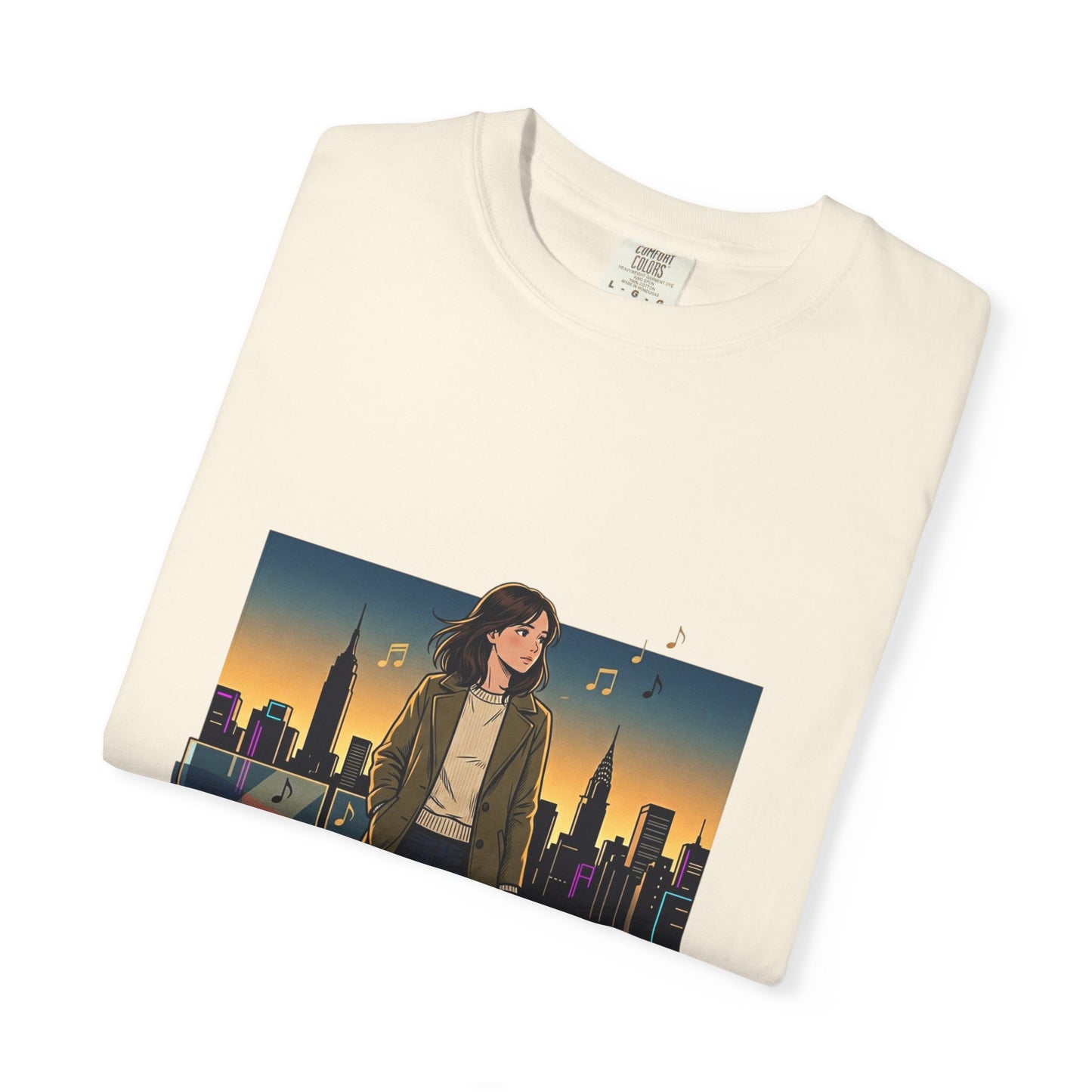 GLOBAL ENERGY: HER CITY, HER STORY— City Sunset Graphic T-Shirt