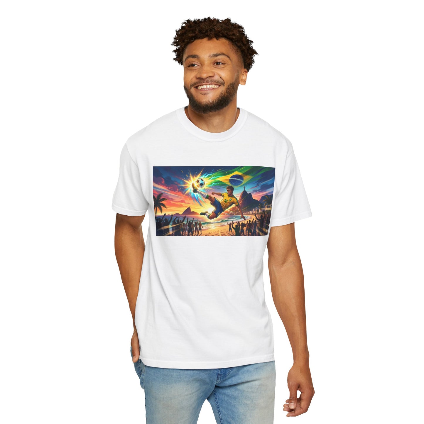 Brazil — Energy + Football Graphic T-Shirt